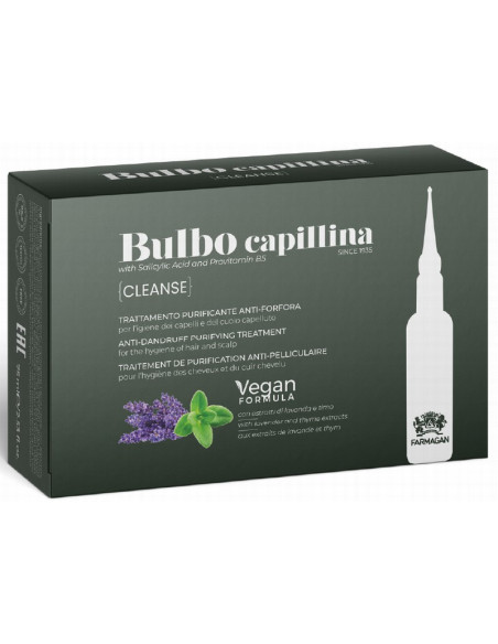 BULBO CAPILLINA CLEANSE Mot torr och fet mjäll 10*7,5 ml