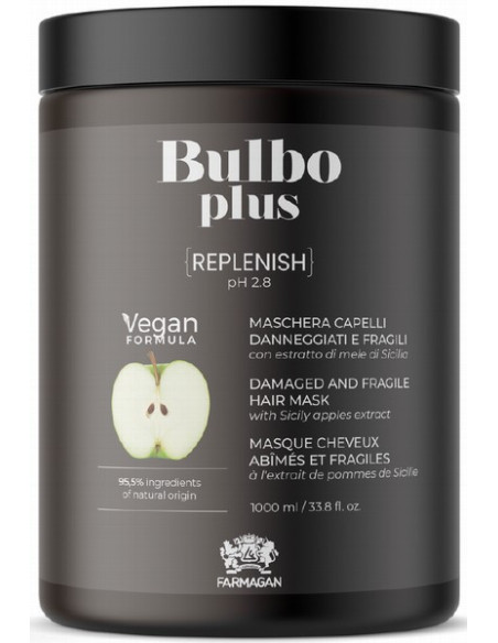 BULBO PLUS REPLENISH Hårinpackning som återställer och balanserar 1000 ml