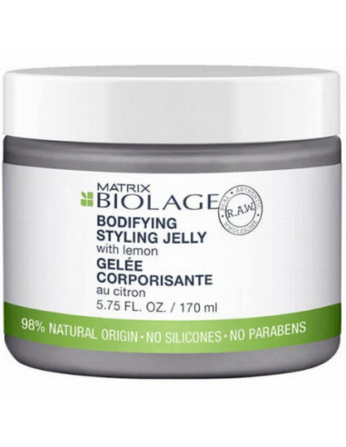 BIOLAGE RAW hårstylinggel med citron...