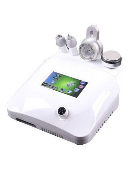 Kosmetologapparat med 4 funktioner - kavitation, 3D-radiofrekvens, IR-biofoton, vakuum