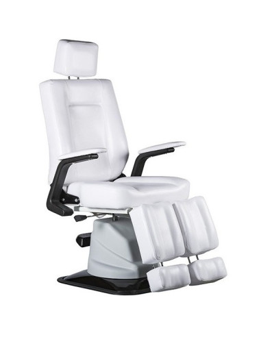 Pedicure chair on hydraulics, can be lowered to a horizontal position Hepta