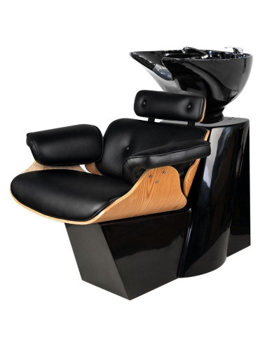 Handfat med stol Soho, svart