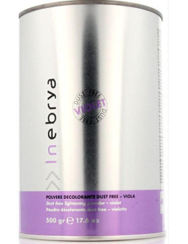 Blekpulver med violett pigment upp...