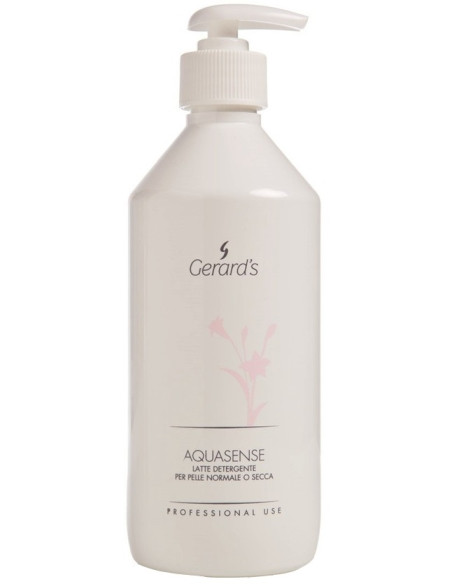 Gerard’s AQUASENSE rengöringsmjölk för normal och torr ansiktshud, 500 ml