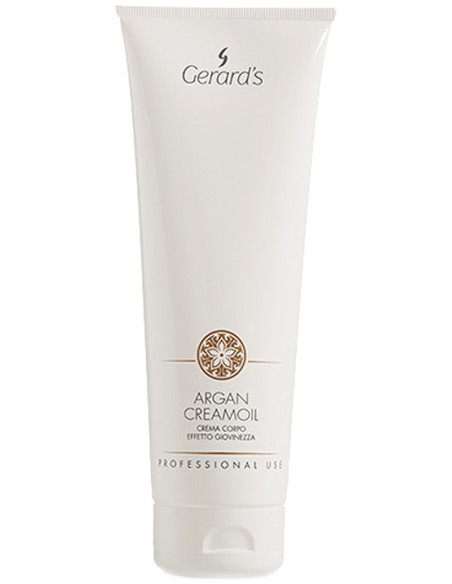 Gerard's ARGAN CREAMOIL återfuktande kroppskräm med arganolja och frangipanidoft för torr hud, 250 ml