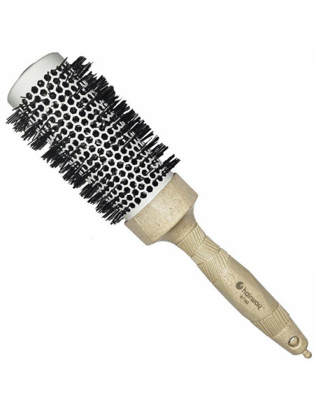 Rundborste med keramisk beläggning och indelningsspets, beige, Ø 44/60 mm – Organica