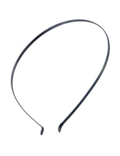 Hårbåge, rak, svart, 1 st.