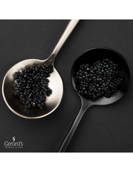Gerard's CAVIAR återfuktande nattkräm för ansiktet med kaviarextrakt och hyaluronsyra för fuktfattig hud, 50 ml