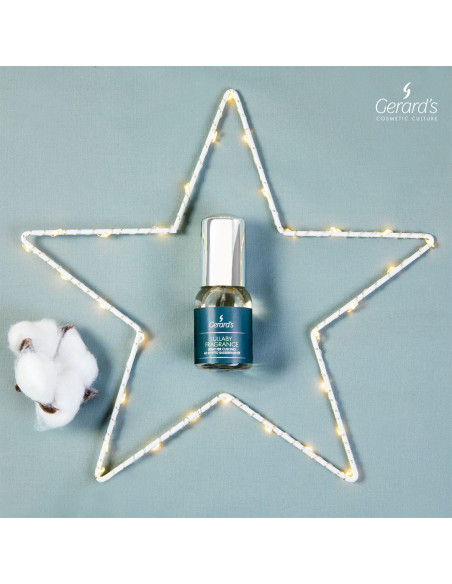 Gerard's LULLABY doftspray för kudde och textilier för en rofylld avkopplingsmiljö och kvällsritual, 20 ml