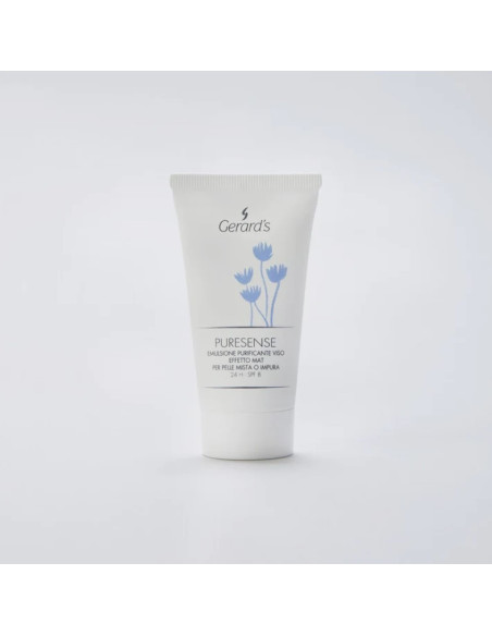 PURESENSE Rengörande emulsion, mattgörande, för kombinerad till fet ansiktshud 250 ml