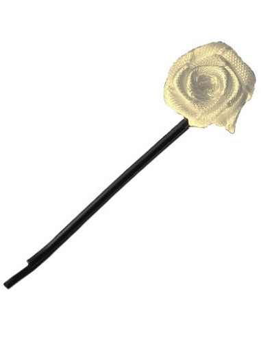 Hårspännen, släta, svarta med...