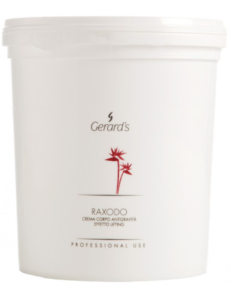 Gerard's RAXODO uppstramande kroppskräm för hud på armar, mage, lår och säte som förlorat spänst, 1000 ml