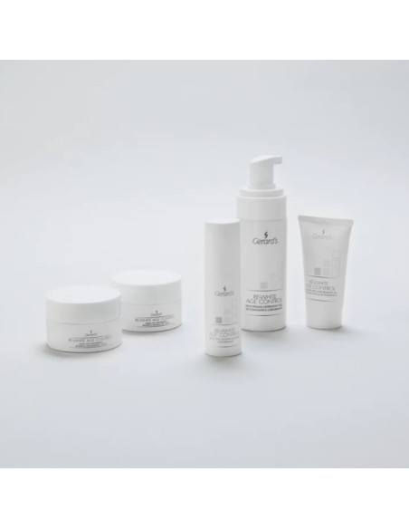 RE-WHITE AGE CONTROL Hudton-kvällskräm, anti-age SPF50 50ml