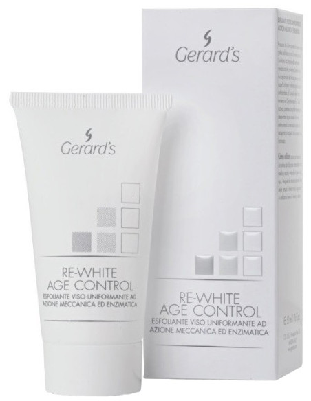 RE-WHITE AGE CONTROL Ansiktspeeling, mekanisk-enzymatisk effekt 50ml
