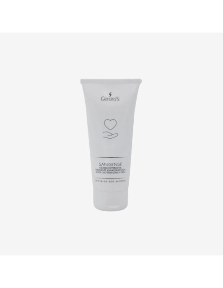 Gerard's SANISENSE rengörande handgel med etylalkohol, aloe och glycerin för användning utan avsköljning, 100 ml