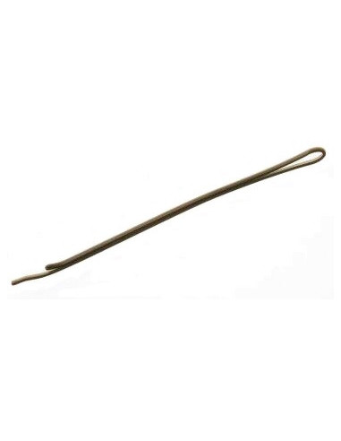 Hårspännen, släta, 7 cm, bruna, 500 gr