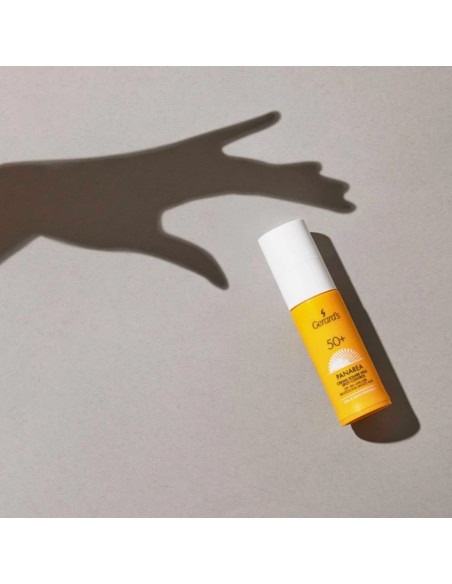 Gerard's PANAREA vattenresistent solskyddskräm för ansiktet SPF 50 med UVA/UVB-filter och aktiv fikonkaktusingrediens, 30 ml