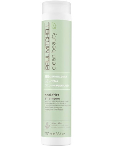 CLEAN BEAUTY antifrizz schampo 250ml