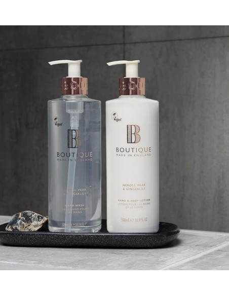 BOUTIQUE VEGAN Handtvål Neroli/Päron/Ingefära 500ml