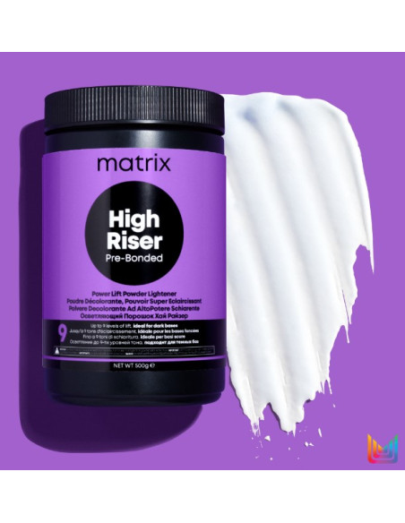LIGHT MASTER HIGH RISER PRE-BONDED vitgörande pulver 500gr