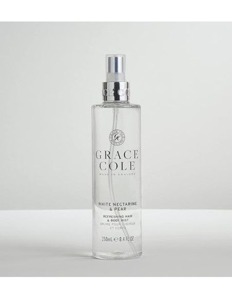 GRACE COLE Body Spray (Vit Nektarin/Päron) 250ml