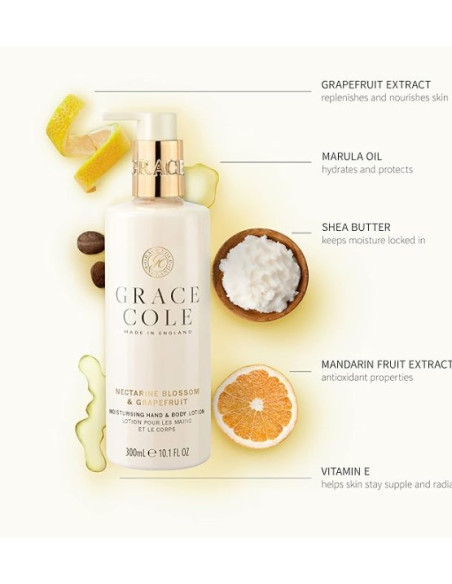 GRACE COLE Handset (Nektarinblomma/Grapefrukt) DUO