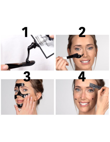 IROHA NATURE Ansiktsmask Peel-Off med...