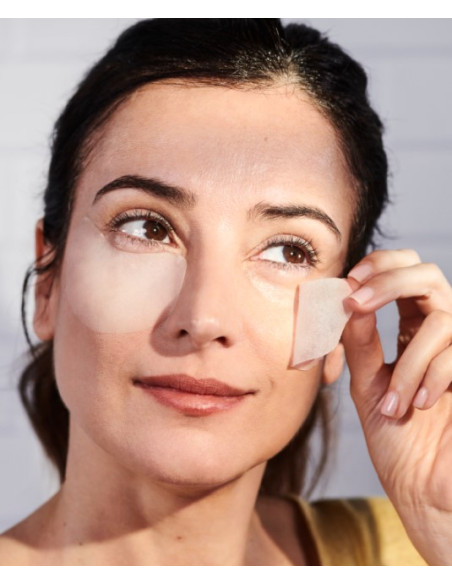 IROHA NATURE ögonmask med C-vitamin, gurka och hyaluronsyra