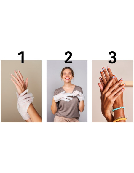 IROHA NATURE Mask-handskar för händer och naglar (2 st., engångs)