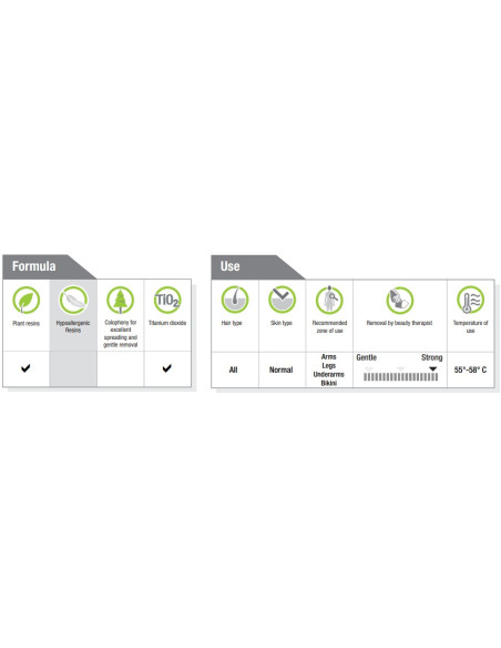 HOLIDAY PERFETTA Hårborttagningsvax (Grönt äpple) 400ml