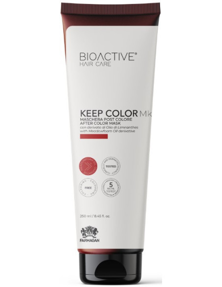 BIOAKTIV KEEP COLOR-mask för färgat hår 250 ml