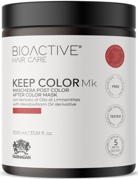 BIOAKTIV KEEP COLOR Mask för färgat hår 1000ml