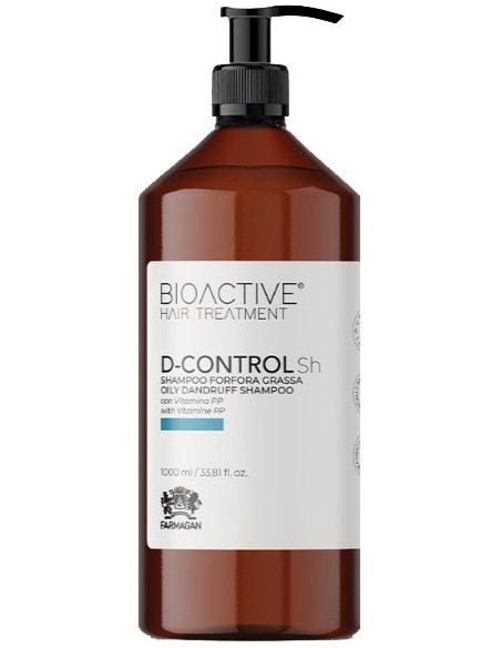 BIOAKTIV D-CONTROL Schampo mot fet mjäll 1000ml