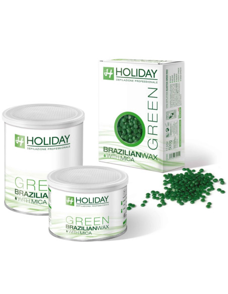 HOLIDAY BRAZILIAN Flexibelt vax (grönt) 800ml