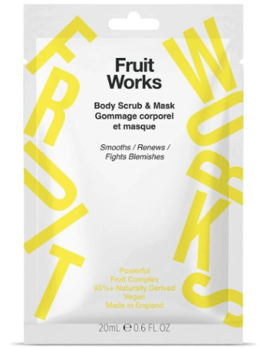 FRUIT WORKS Huvudtåbehandling...