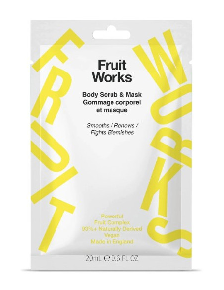 FRUIT WORKS Huvudtåbehandling Hjulvårdskomplex 4x20ml