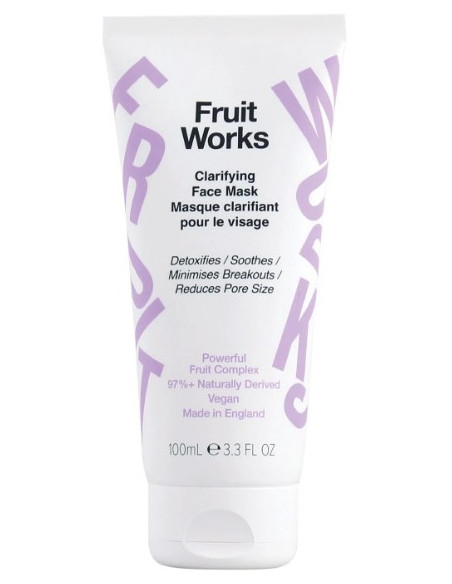 FRUIT WORKS Rengörande ansiktsmask 100ml