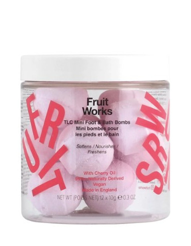 FRUIT WORKS Mini Fot- och Badbomber...