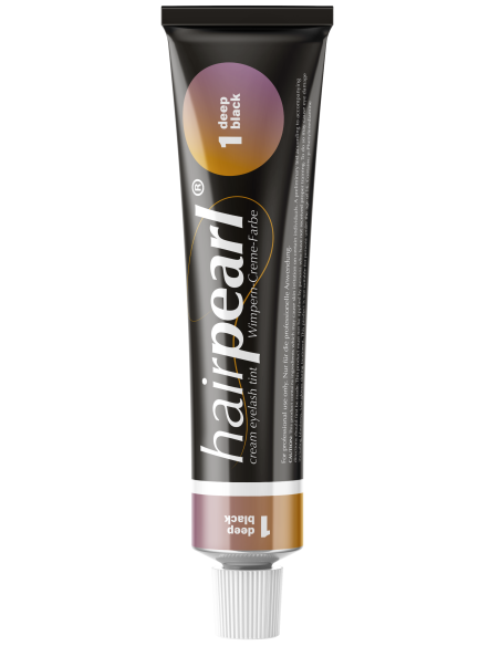 Hairpearl Krämögonfransfärg Nr 1 Djupsvart