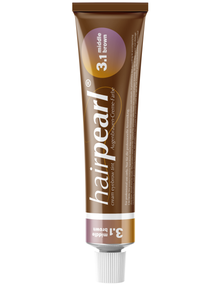 Hairpearl Kräm Ögonbrynsfärg Nr 3.1 Mellanbrun