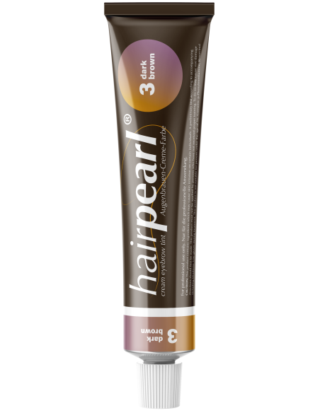 Hairpearl Krämögelfransfärg nr 3 Mörkbrun