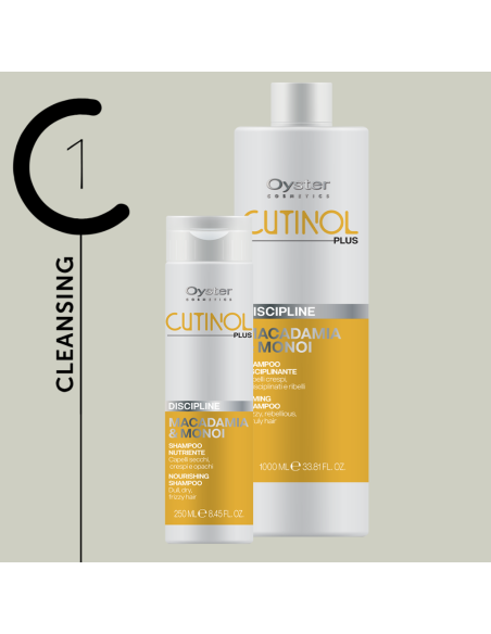 Oyster Cutinol Plus Discipline värmeskyddsspray för värmeskydd och utjämning, 150 ml