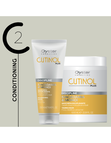 Oyster Cutinol Plus Discipline värmeskyddsspray för värmeskydd och utjämning, 150 ml