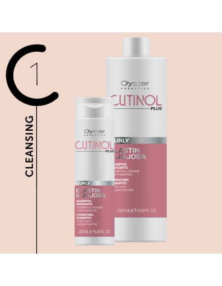Oyster Cutinol Plus Curly hårmask för återfuktning och näring av lockigt hår, 250 ml