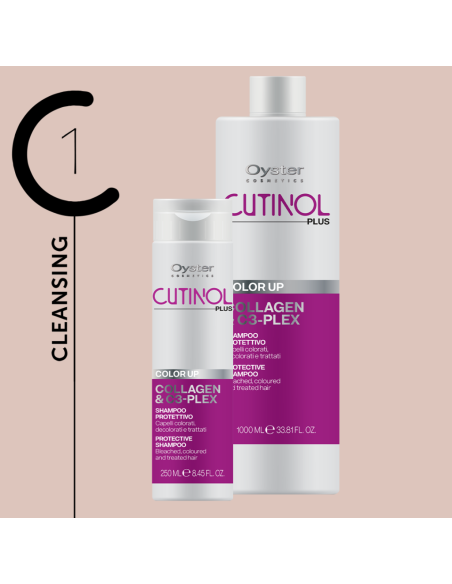 Oyster Cutinol Plus Color Up hårmask för färgskydd och intensiv vård, 250 ml