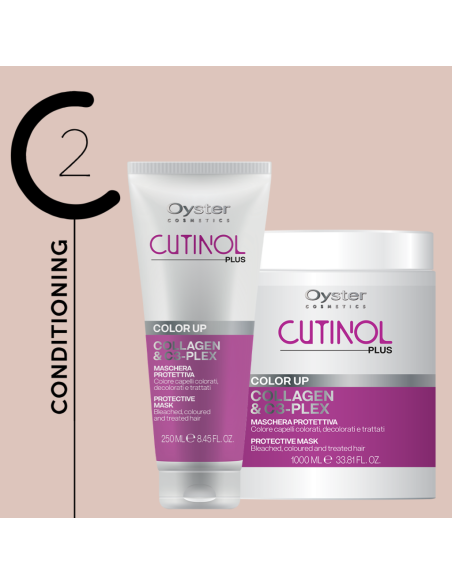 Oyster Cutinol Plus Color Up leave-in balsamspray för färgskydd och utredning, 150 ml