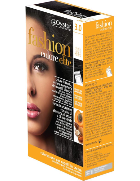 FASHION ELITE hårfärg 3.0, mörkbrun 50ml+50ml+15ml