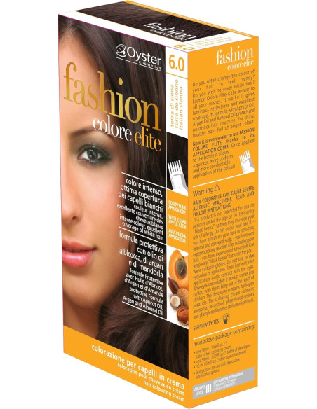 FASHION ELITE hårfärg 6.0, mörkblond 50ml+50ml+15ml