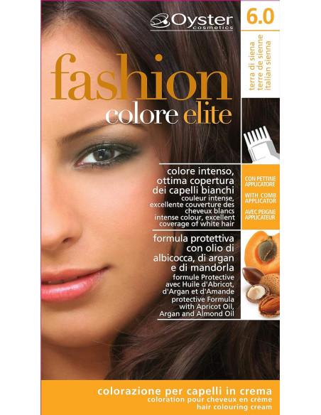 FASHION ELITE hårfärg 6.0, mörkblond 50ml+50ml+15ml