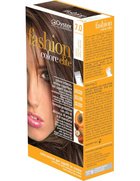 FASHION ELITE hårfärg 7.0, safariblond 50ml+50ml+15ml